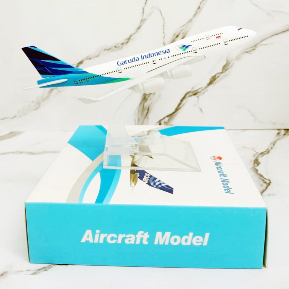 Indonesian Garuda Airlines B747 Model Airplane