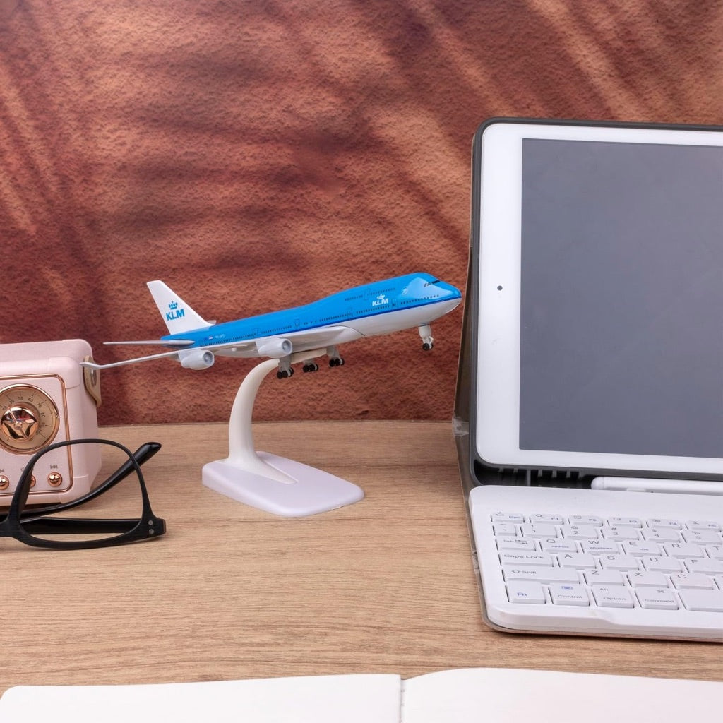 KLM Dutch 747 Airplane Model Alloy Diecast Plane Toy