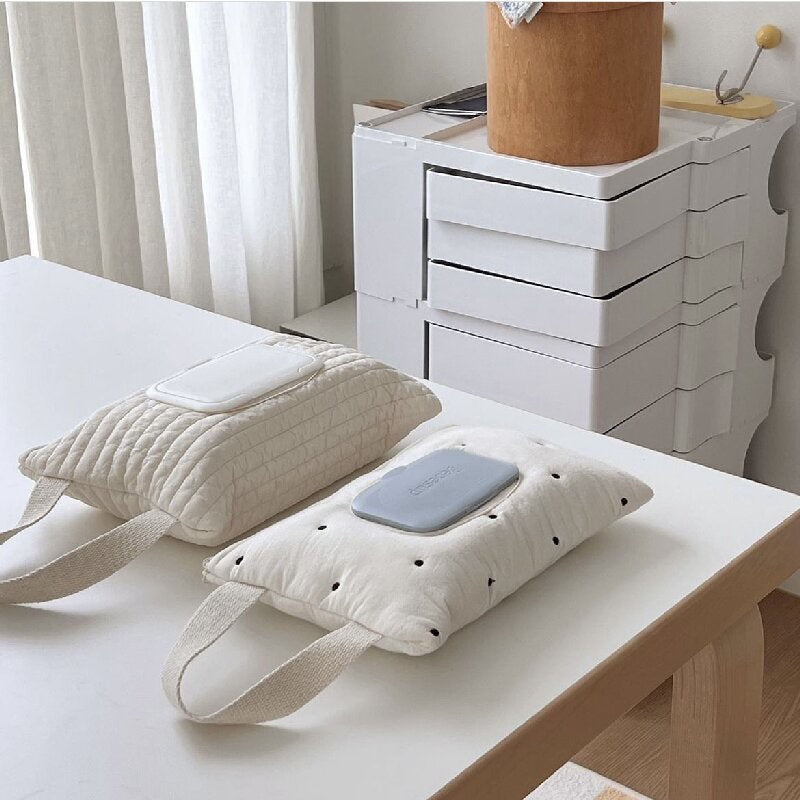 Wet Tissue Pouch Baby Stroller Wipes Holder
