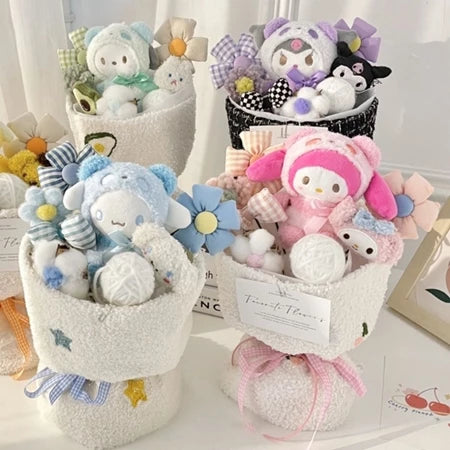 Sanrio Kuromi Cinnamoroll Melody Bouquet Flowers