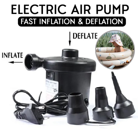 Electric Air Pump for Inflatables Portable Inflator Deflator