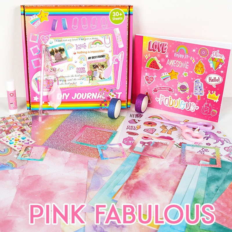 DIY Journal Set Pink Fabulous
