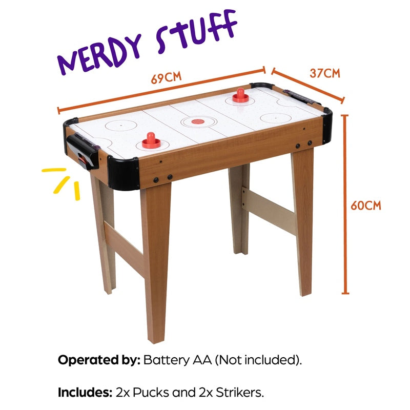 Air Hockey High Table Battery Operated Wooden Toys