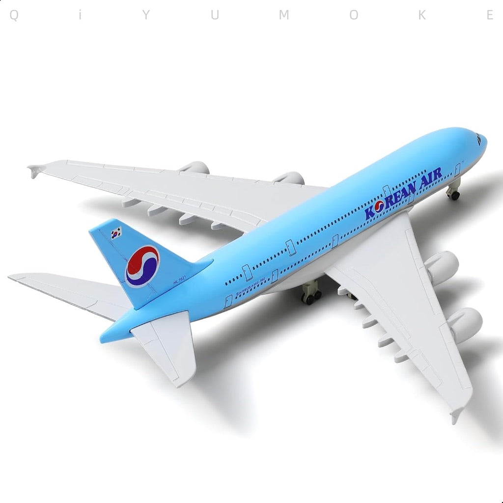 Korean Airlines A380 Plane Model Display