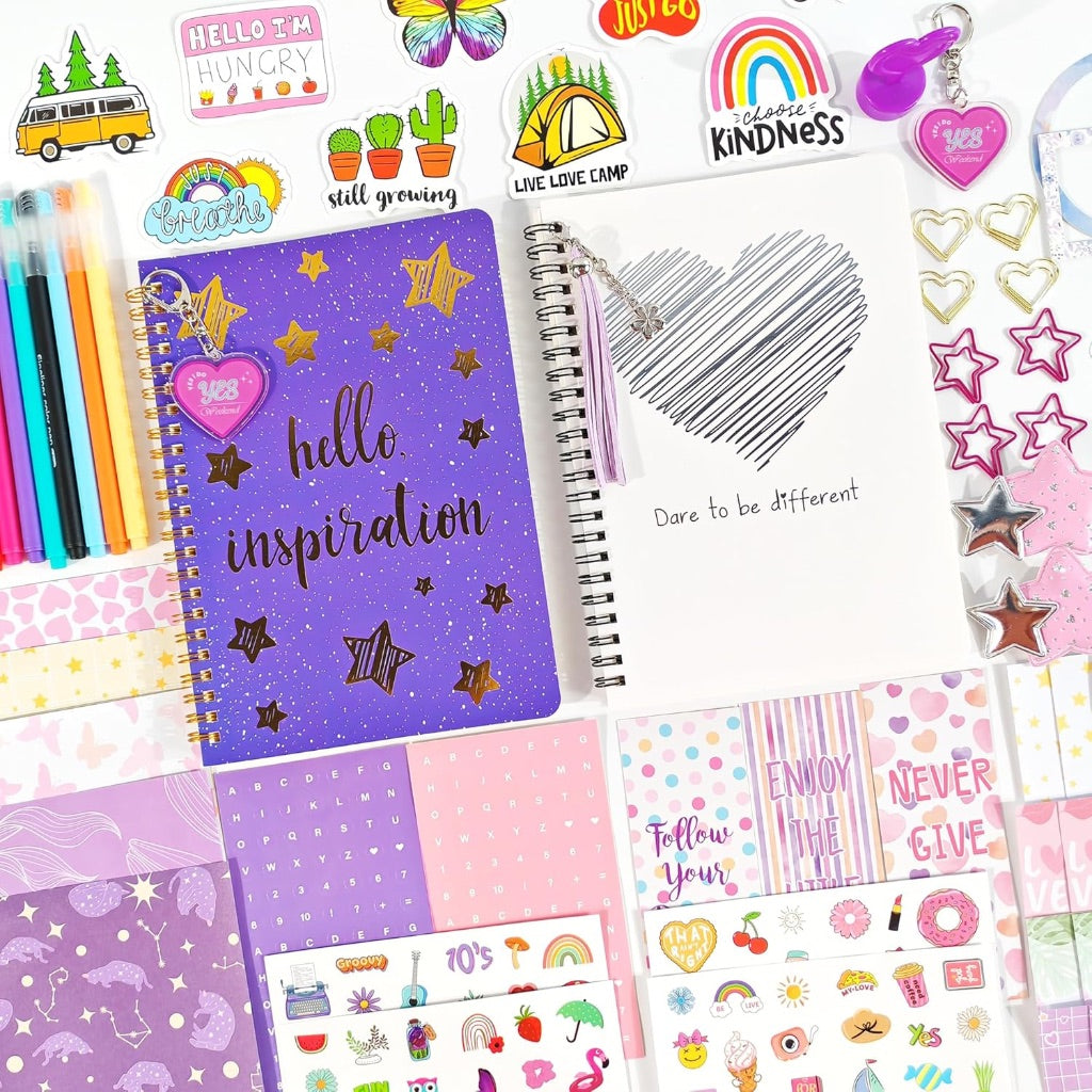 2in1 DIY Journal Art Crafts Diary Set