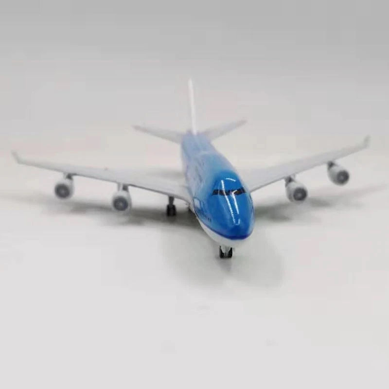 KLM Dutch 747 Airplane Model Alloy Diecast Plane Toy