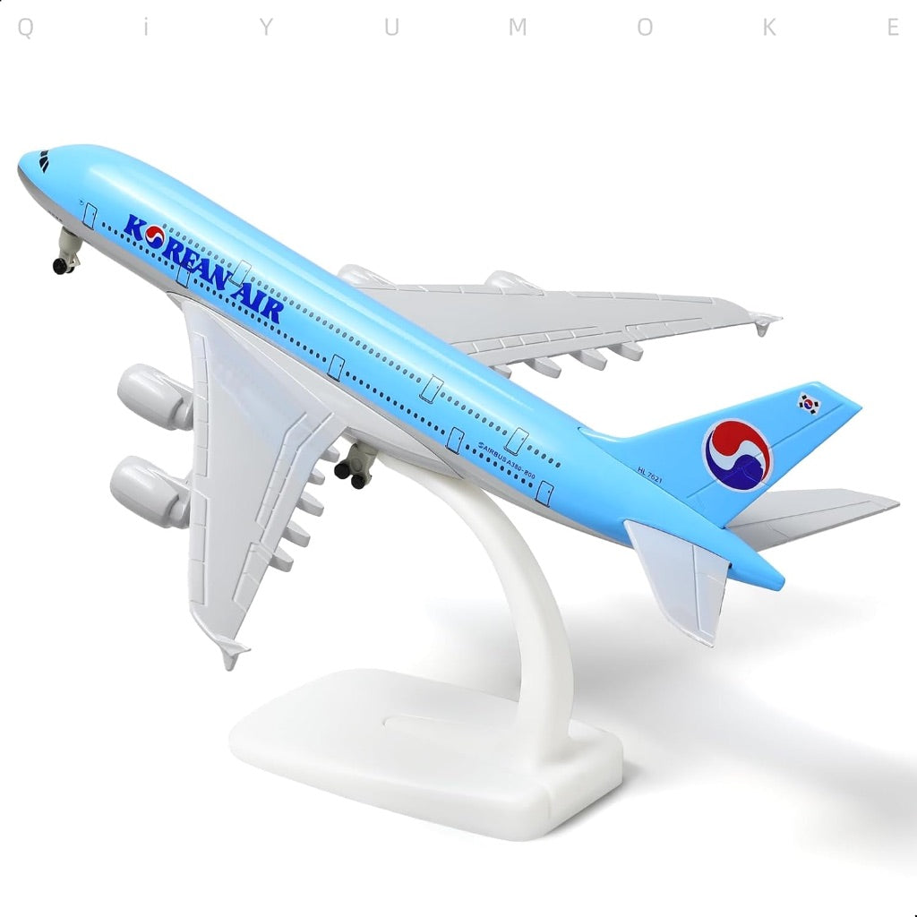 Korean Airlines A380 Plane Model Display