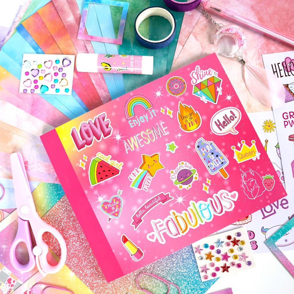 DIY Journal Set Pink Fabulous