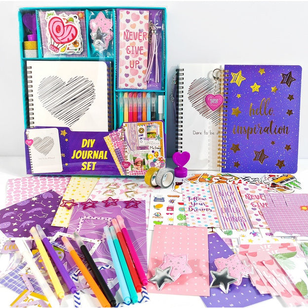 2in1 DIY Journal Art Crafts Diary Set