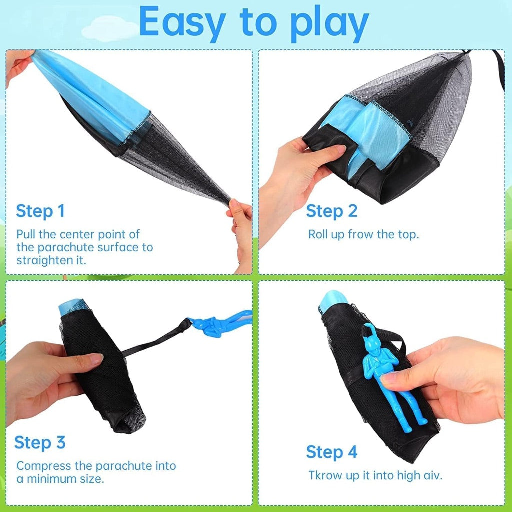 Parachute Hand Throw Toy