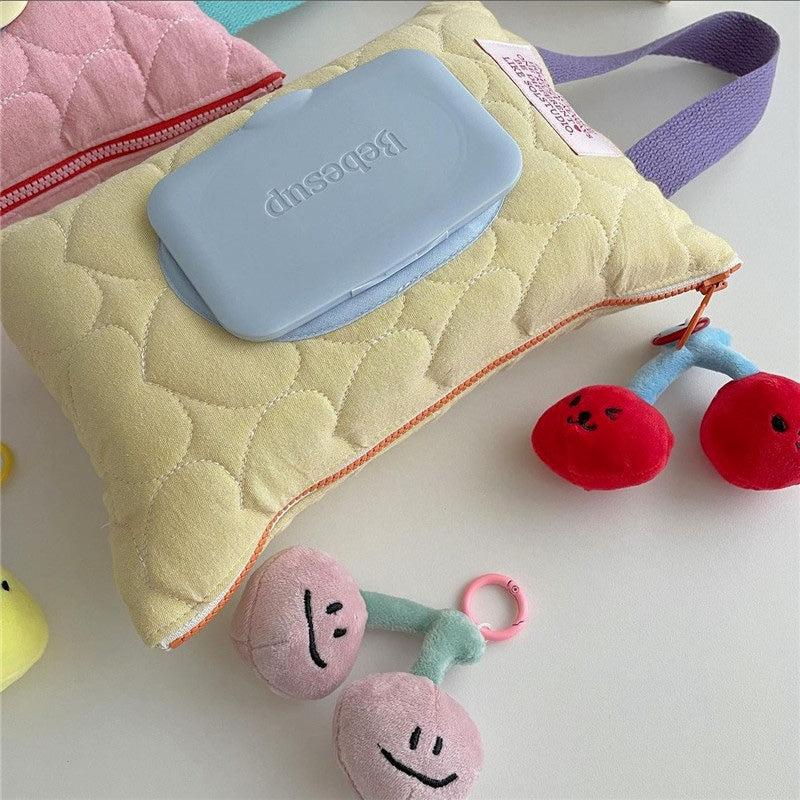 Wet Tissue Pouch Baby Stroller Wipes Holder