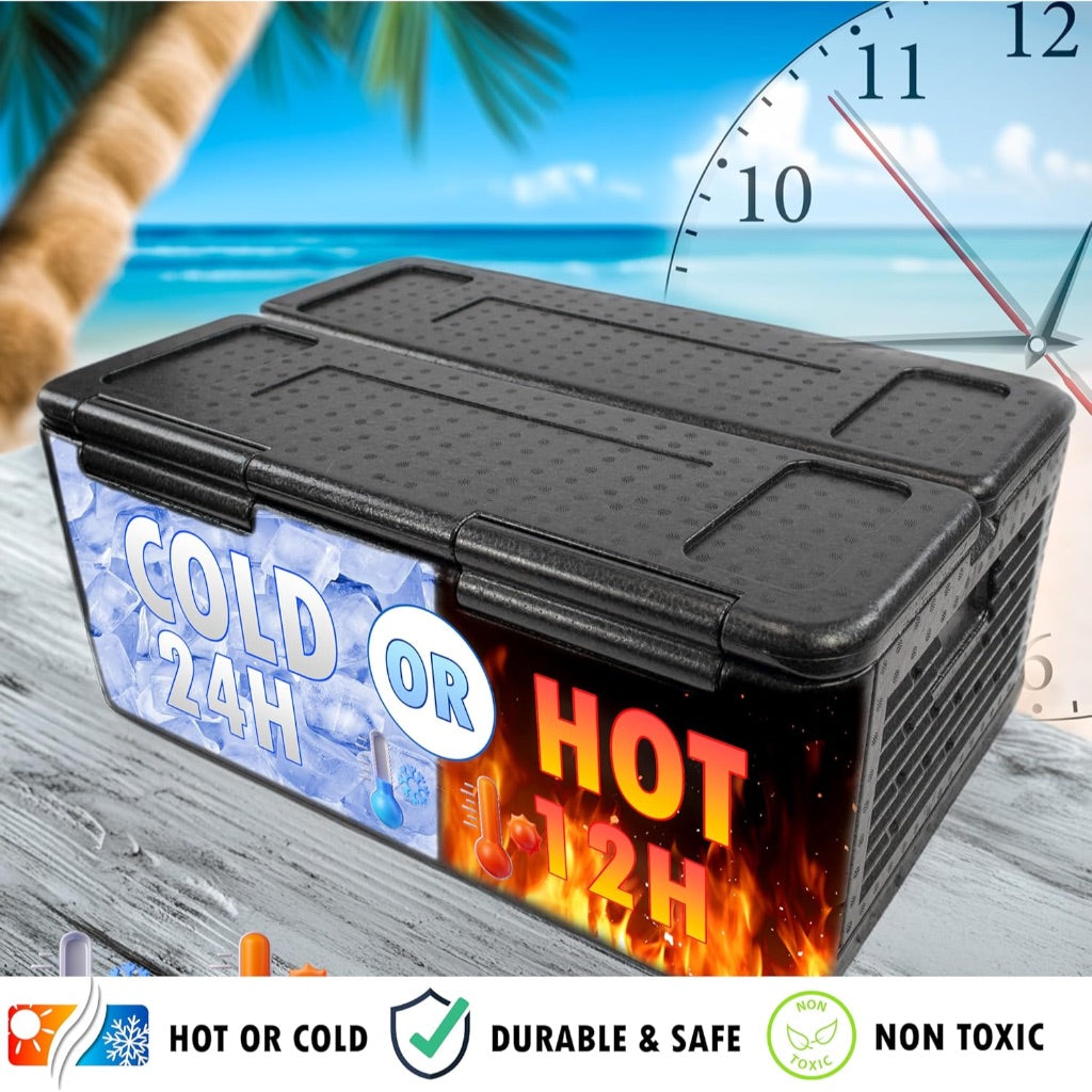 Camping Cooler Box Collapsible Chest Foam