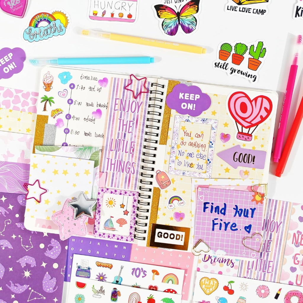 2in1 DIY Journal Art Crafts Diary Set