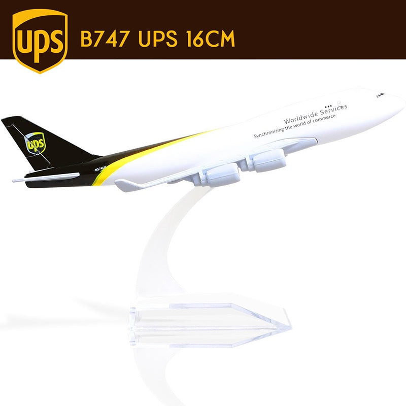 UPS B747 Model Aircraft Metal Diecast Alloy Plane