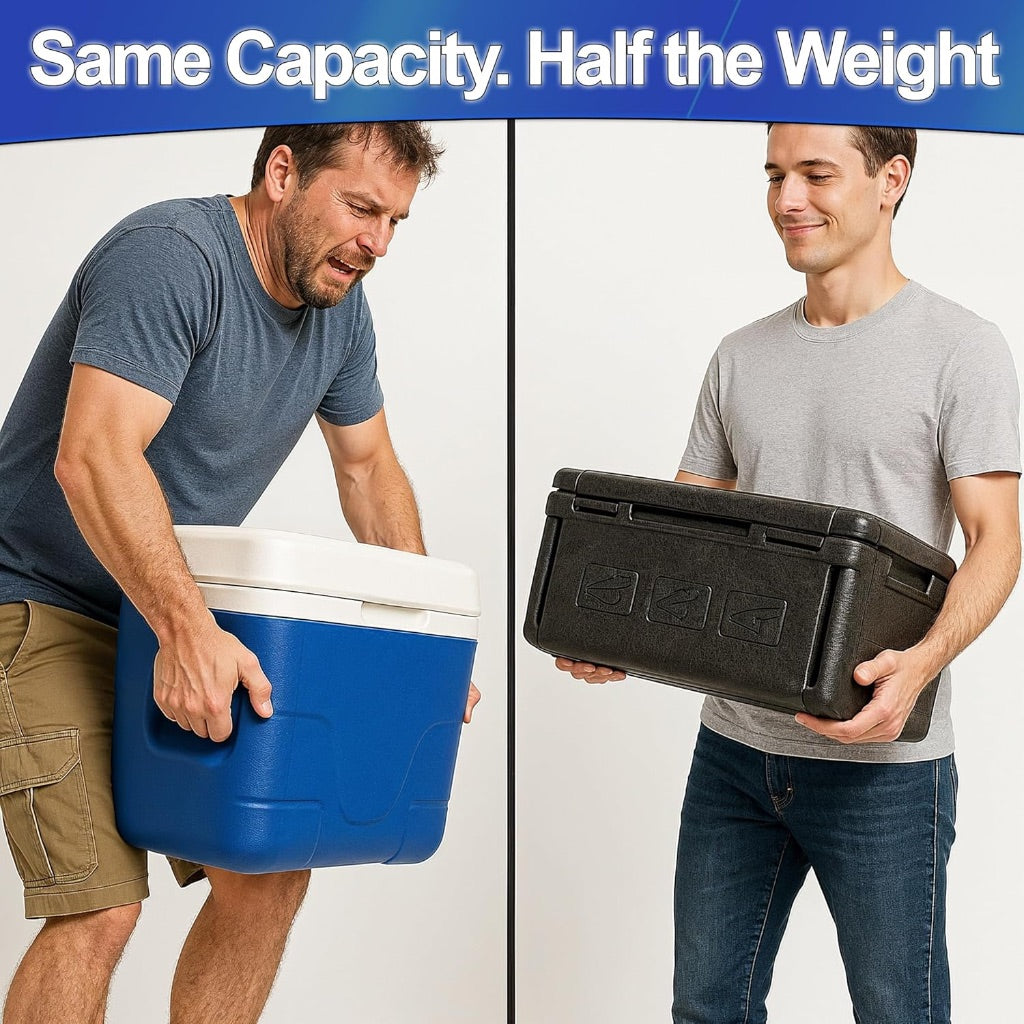 Camping Cooler Box Collapsible Chest Foam