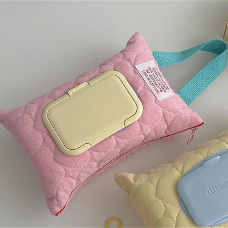 Wet Tissue Pouch Baby Stroller Wipes Holder