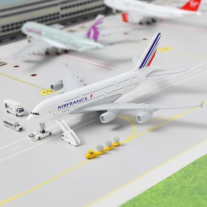 Air France Airbus A380 Airplane Diecast Plane Model