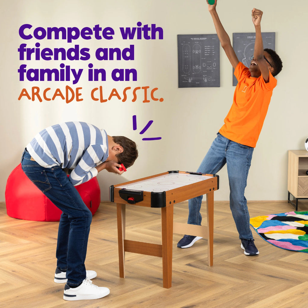 Air Hockey High Table Battery Operated Wooden Toys