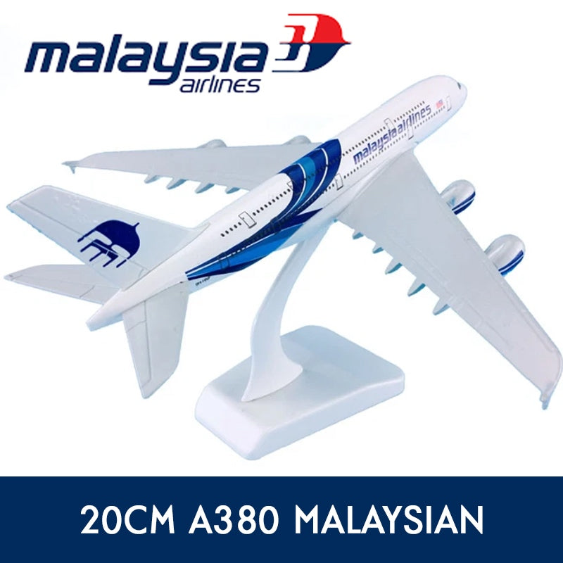 Airbus A380 Malaysia Airlines Plane Aircraft Model