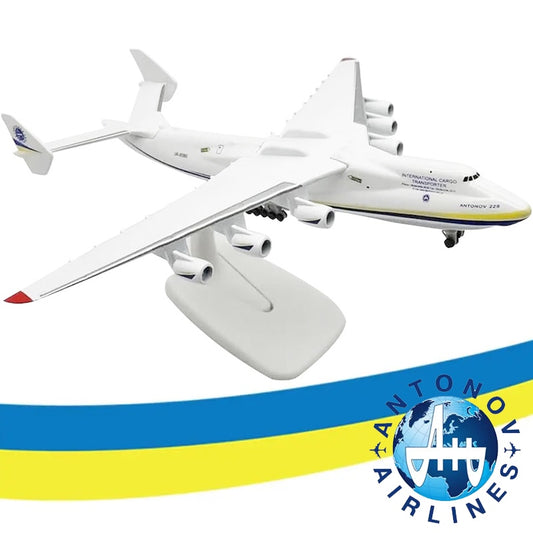 Antonov AN225 Biggest Cargo Plane Model Airplane Miniature