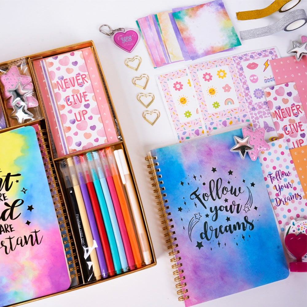 DIY Journal Set Teen Girls Kids Diary Notebook