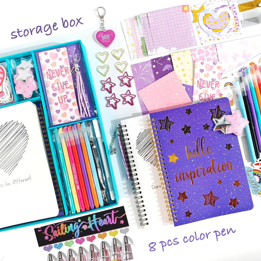 2in1 DIY Journal Art Crafts Diary Set