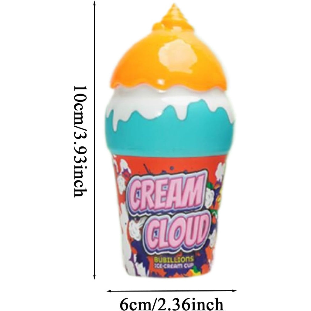4pc Ice Cream Children Bubble Blowing Toys Spill Proof