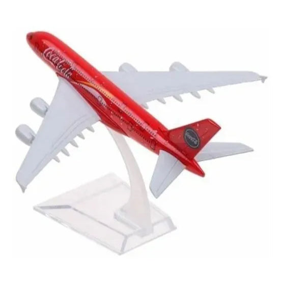 Coca Cola Airbus A380 Airlines Aircraft Plane Model
