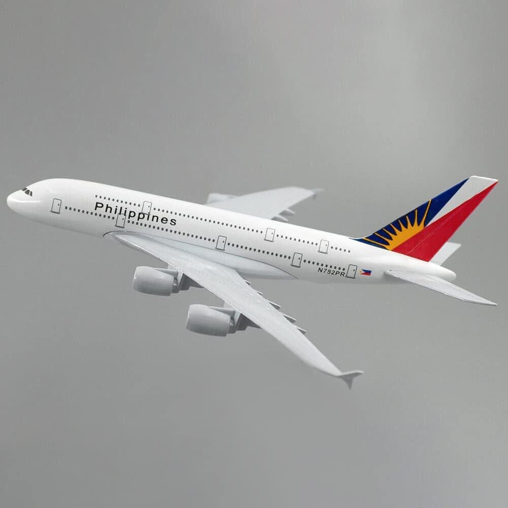 Philippines Airlines Airbus A380 Boeing B747 Airplane Model