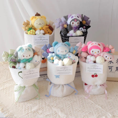 Sanrio Kuromi Cinnamoroll Melody Bouquet Flowers