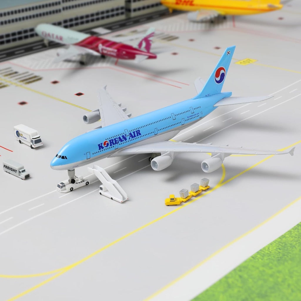Korean Airlines A380 Plane Model Display