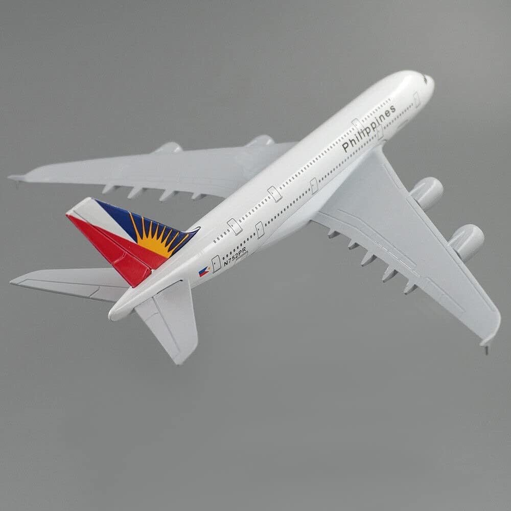 Philippines Airlines Airbus A380 Boeing B747 Airplane Model