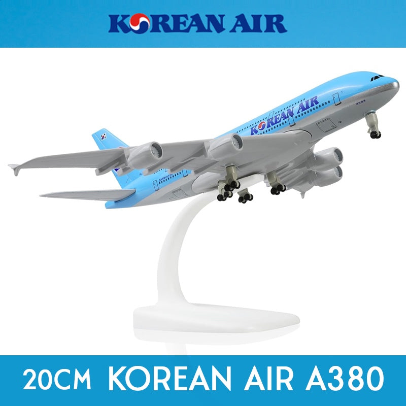 Korean Airlines A380 Plane Model Display