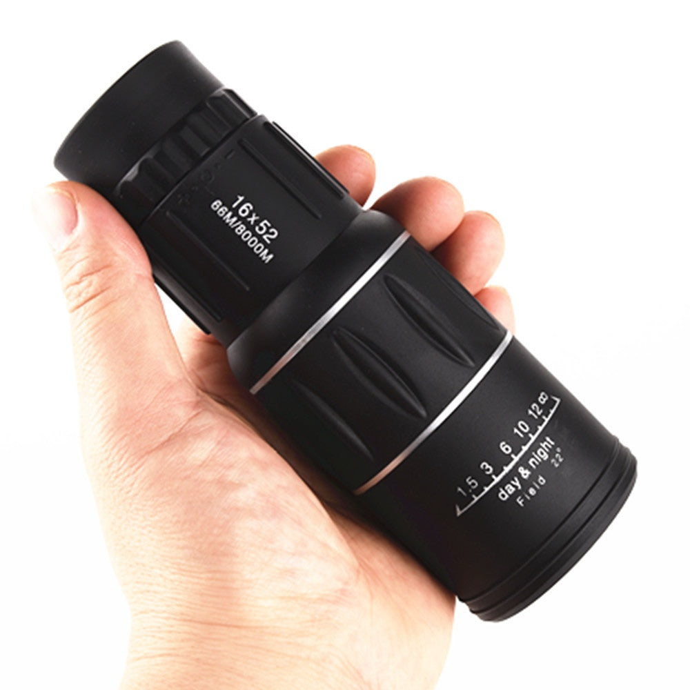 16X52 Monocular High Power FMC Prism Scope Telescope