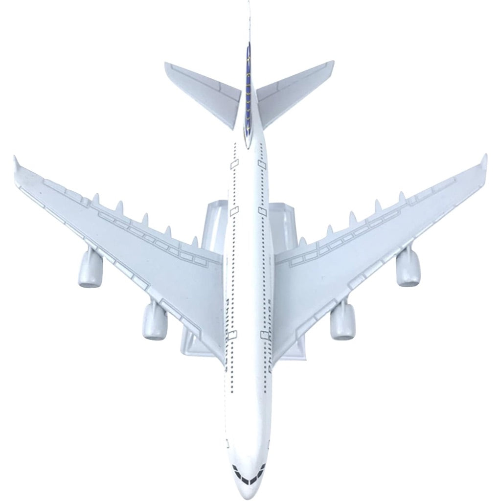 Philippines Airlines Airbus A380 Boeing B747 Airplane Model