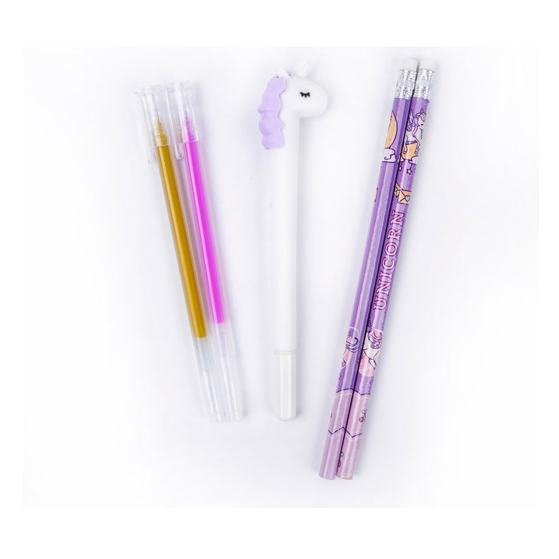 Purple Unicorn DIY Journal Stationery Girls Kit