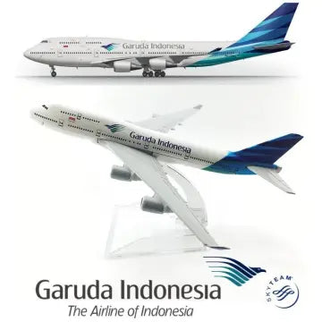 Indonesian Garuda Airlines B747 Model Airplane
