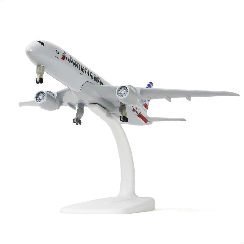 American Airlines Dreamliner B787 Aircraft Plane Model with Stand