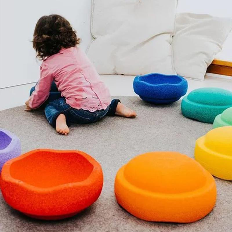 Rainbow Balance Stepping Stones