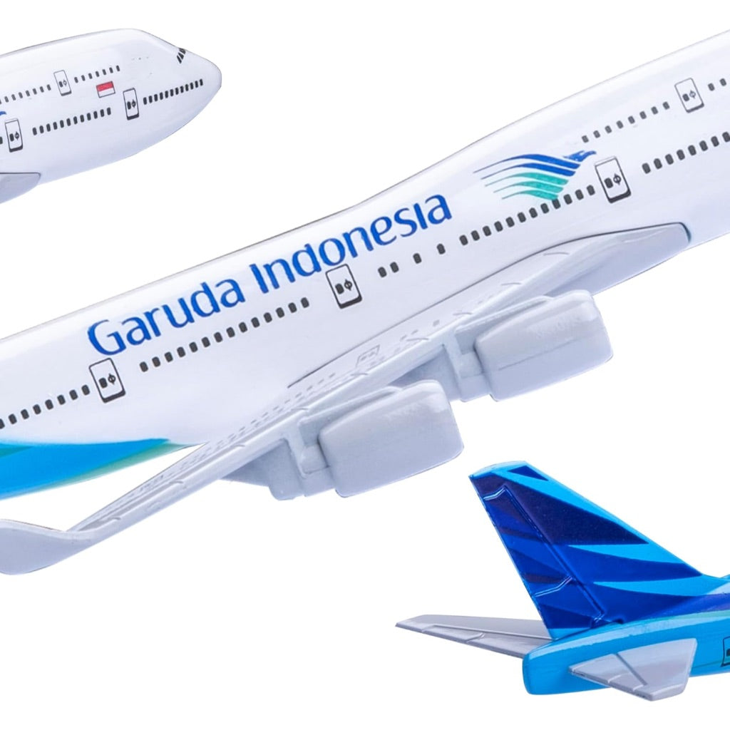 Indonesian Garuda Airlines B747 Model Airplane