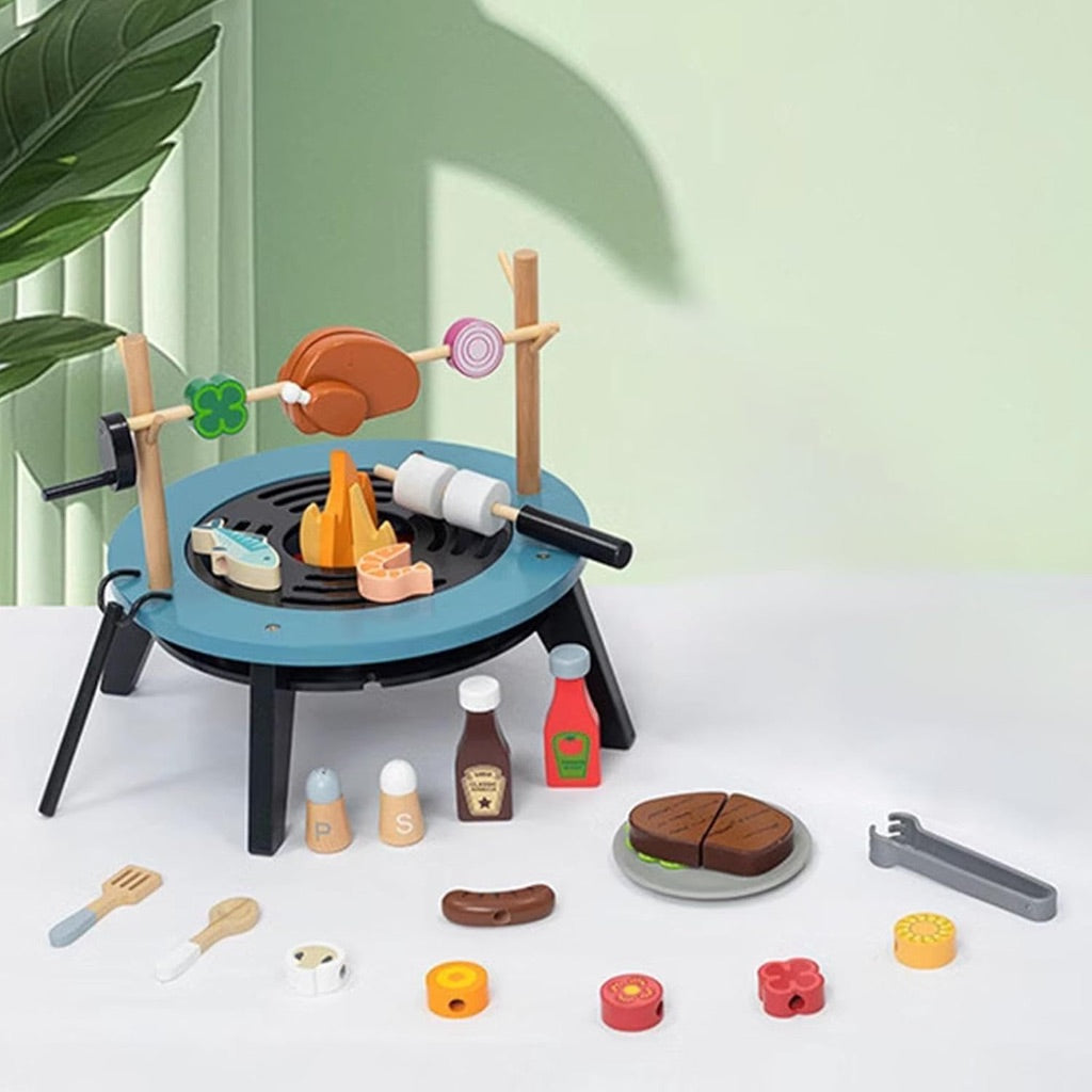 UMU BBQ Firepit Grill Pretend Play Toy