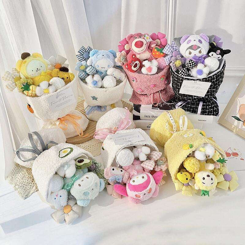 Sanrio Kuromi Cinnamoroll Melody Bouquet Flowers