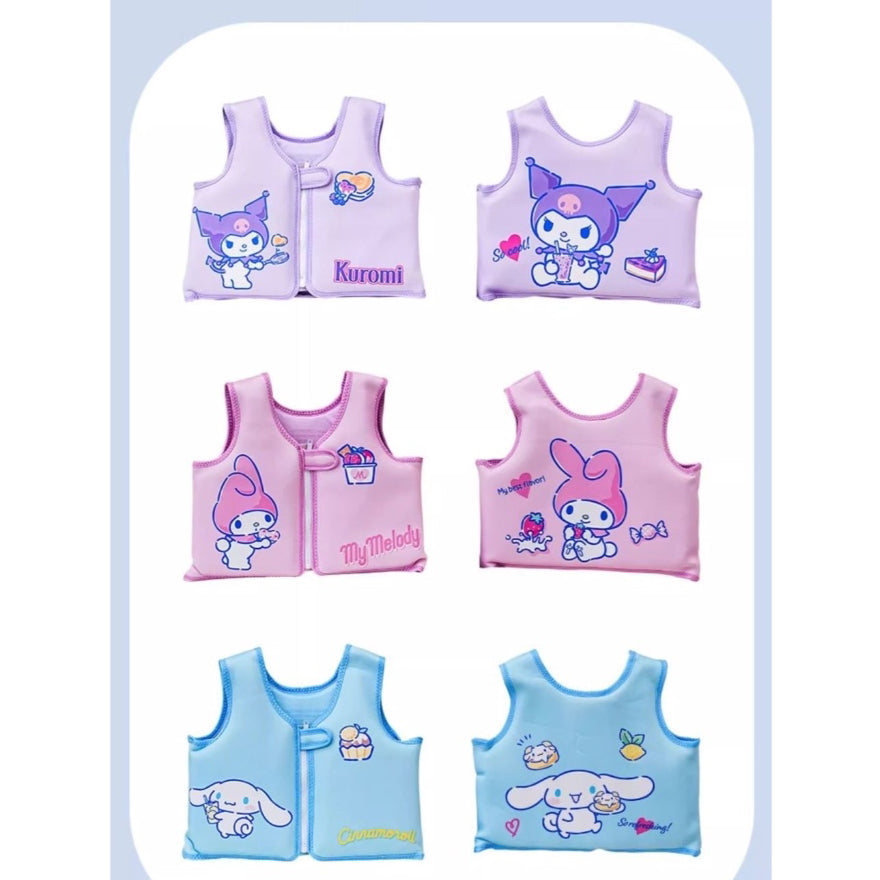 Sanrio Children Swimming Vest Life Jacket