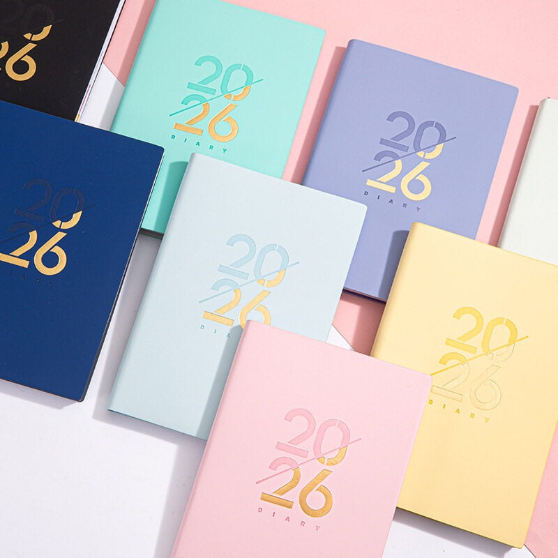 2026 Daily Planner Weekly Monthly A5 Journal Notebook