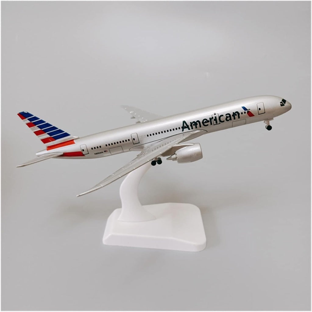 American Airlines Dreamliner B787 Aircraft Plane Model with Stand