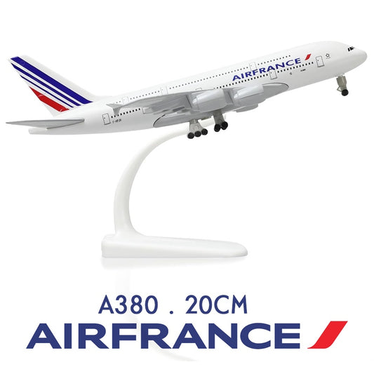 Air France Airbus A380 Airplane Diecast Plane Model