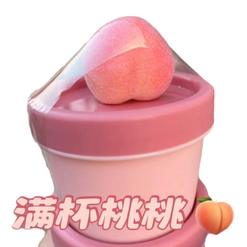 3D Peach Water Slime Kids Toy