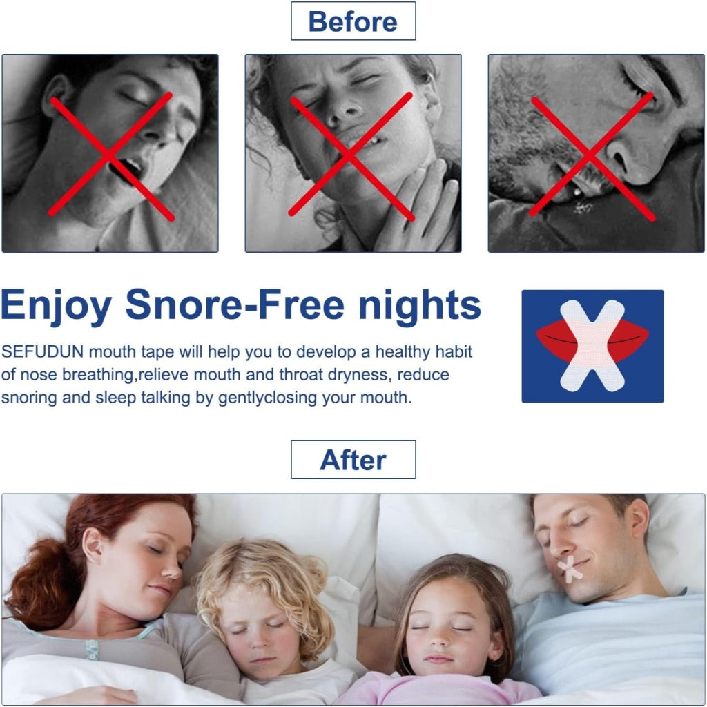Mouth Seal Anti-snoring X Tape