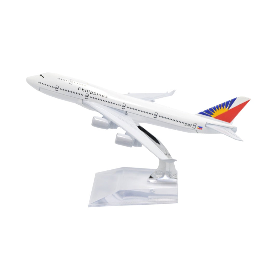 Philippines Airlines Airbus A380 Boeing B747 Airplane Model