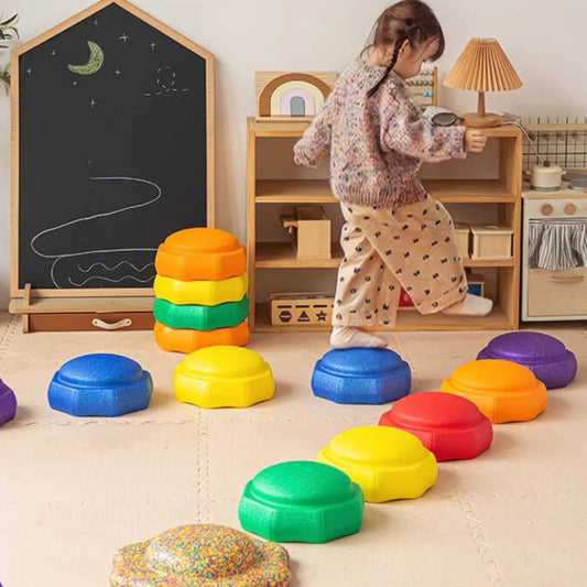 Rainbow Balance Stepping Stones